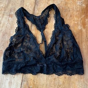 Savage x Fenty Floral Lace Halter bra